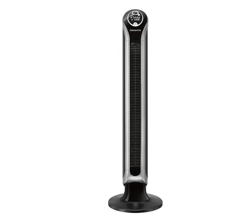 Rowenta VU6670F0 Turmventilator - Ventilator mit digitaler Kontrollanzeige und 3 Geschwindigkeitsstufen, ideal für eine individuelle Raumklimatisierung und leise im Betrieb.