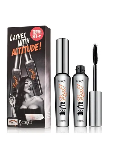 Benefit Cosmetics Are Real Beyond Mascara Travel Set - Mascaras in praktischer Reisegröße, für voluminöse Wimpern und einen langanhaltenden Look, ideal für unterwegs.