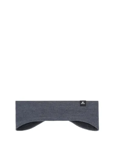Eisbär Stirnband Damen Hagen Grau - Merino Headband für Frauen - Haarband mit Fleece schützt vor Kälte und Wind - Haube atmungsaktiv weich warm aus Österreich