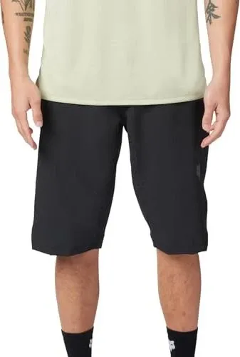 FOX Racing Defend Short - Radhose Gr 36 grau - Kurze Hosen für Abenteuer auf dem Sattel - DWR-imprägniert, ideal für Mountainbike-Touren an warmen Tagen.