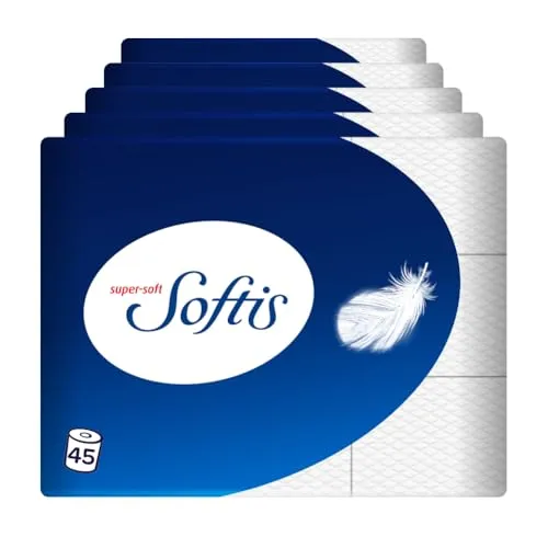Softis 4-lagiges Toilettenpapier von Softis