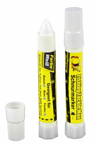 FTM Schnurmarker Schnurmarkierer Weiß Fishing Tackle Max Schnur Stift Marker