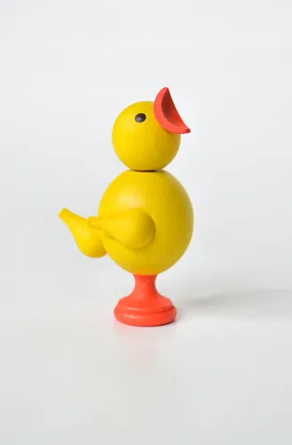 Kücken mit Stimme Spielzeug Seiffen Erzgebirge Vogel