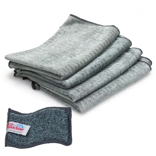 Geschirrtücher Maxi (Silbergrau), 4tlg.