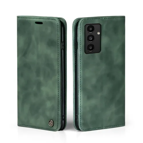 Handy Hülle für Samsung Galaxy A34 5G Klapp Magnet Smartphone Cover Case Grün