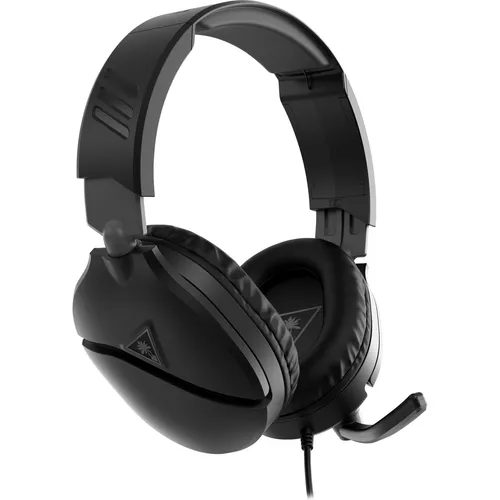 Turtle Beach Recon 70 Headset - Schwarz, Flip-to-Mute-Mikrofon und On-Ear-Lautstärkeregelung für optimales Gaming-Erlebnis
