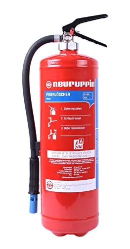 6L Wasserlöscher W6DS - Feuerlöscher 12 LE FLN Neuruppin (Instandhaltungsnachweis HausundWerkstatt24)