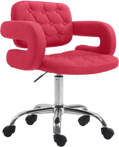 CLP Arbeitshocker Dublin Stoff rot in rot von CLP