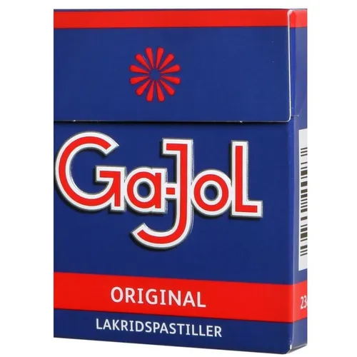 GA-JOL BLAU 8 Mini-Boxen - je 23g - Original - Lakritz - Pastillen - Gajol -