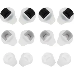 Silikon Ohrstöpsel Ohrhörer Gummi Tipps Für BOSE IE IE2 Kopfhörer Ohrhörer - Weiß 12 x