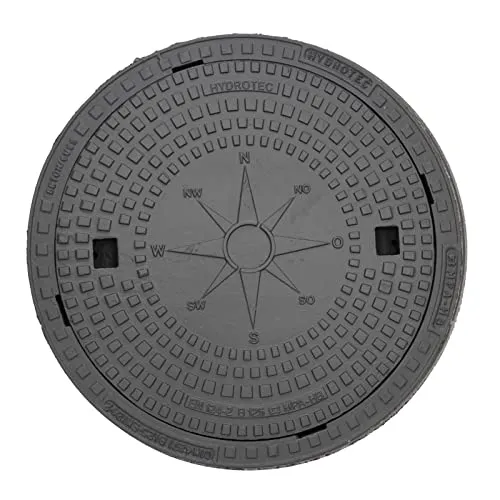 Produktbild HYDROTEC Schachtabdeckung Windrose Kompass