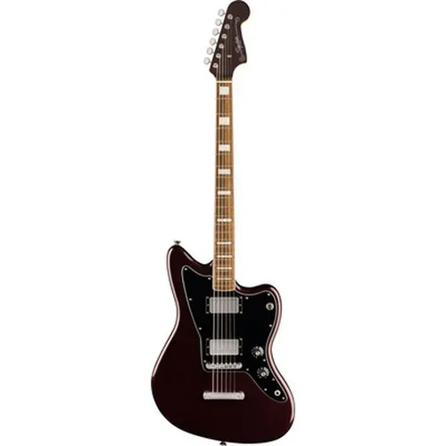 Squier Paranormal Baritone Jazzmaster HH Oxblood
