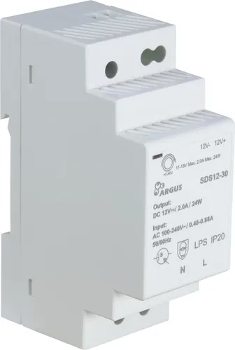 INTER-TECH SDS 12-30 Hutschienennetzteil 12V Ausgangsspannung 30W Leistung (88882218)