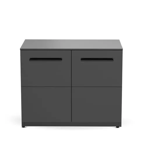 cozze® Schrankmodul für Outdoor Küche – Wetterfester Unterschrank mit Gasflaschenhalter - Praktisches Schrankmodul für Ihre Outdoorküche: Verstecken Sie Gasflaschen und Zubehör hinter eleganten Türen. Mit robustem HPL-Arbeitsplatte, pulverbeschichtetem Stahl und bis zu 30 kg Belastbarkeit für lange Haltbarkeit.