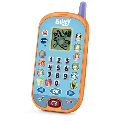 VTech Bluey Lernhandy – Mit den Originalstimmen von Bluey und Bingo und spannenden Lernspielen – Für Kinder von 3-6 Jahren