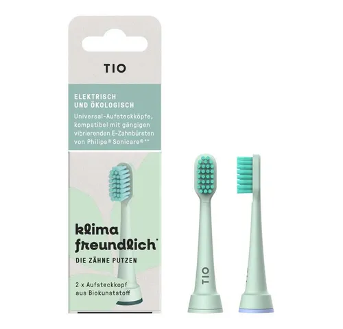 Produktbild Tio Zahnbürste Tiosonik Aufsteckköpfe für Philips Sonicare Elektrozahnbürste