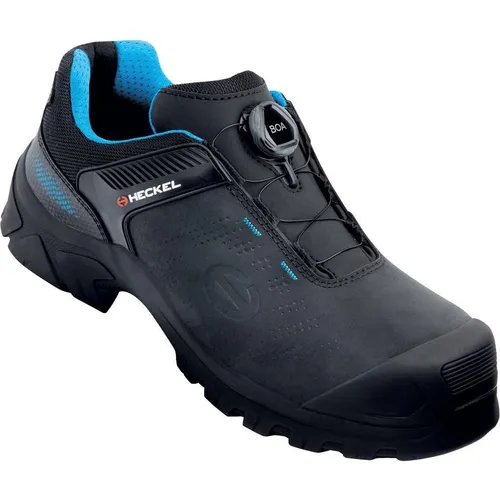 uvex MACSOLE 3.0 ADVENTURE Sicherheitsschuh S3 LOW BOA, schwarz/blau - Arbeits- & Schutzkleidung mit BOA-Fit System für individuelle Anpassung und hervorragende Belüftung, ideal für anspruchsvolle Arbeitsbedingungen.