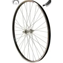 REDONDO 26 Zoll Vorderrad Laufrad - Fahrrad-Laufrad mit stabiler Kastenfelge aus Aluminium, komplett eingespeicht und zentriert – ideal für robustes Fahren und vielseitige Reifenbreiten.