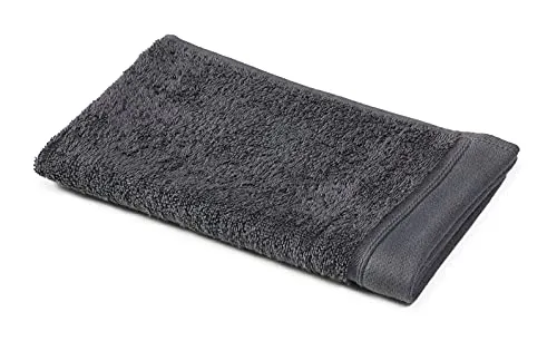Sowel® Gästehandtücher 30x50 cm, 100% Bio-Baumwolle, Premium Qualität, Handtuch Hergestellt in Portugal, Anthrazit