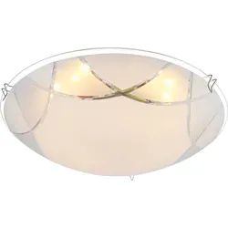Globo Inka Deckenleuchte Chrom, 1xLED; 40431 - Silber