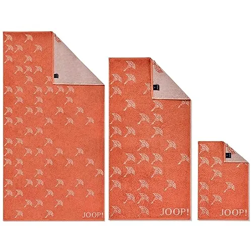 Joop! Handtücher Move Faded Cornflower 1691 apricot von JOOP!