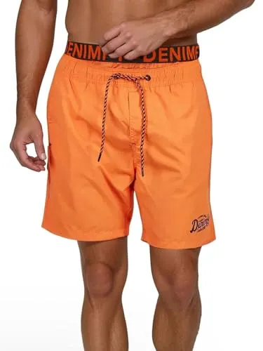 Produktbild DENIMFY Badehose Herren Lang DFNeo mit Doppeltem Bund 5XL