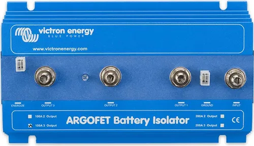Victron Argofet 200-2 Ladegerät für 2 Batterien 200A in blau von Victron Energy