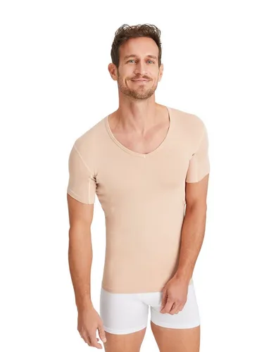 FINN Herren Anti-Schweiß Shirt mit Achselpads – Minimiert Schweißflecken - Wasserabweisendes Shirt mit StayDry Technologie für optimalen Schutz vor Schweißflecken. Angenehmer Tragekomfort dank weichem Mikro-Modal und antibakterieller Geruchskontrolle.