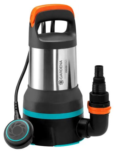 GARDENA Klar- Schmutzwasser-Tauchpumpe 15000