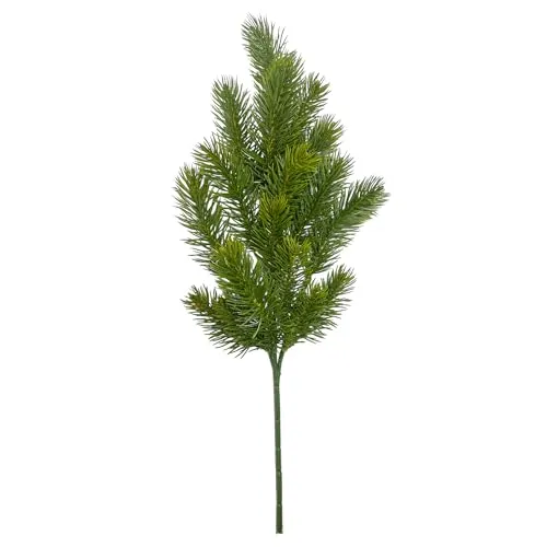 creativ home Künstlicher TANNENZWEIG REAL mit 18 Trieben. Ca 51 cm.