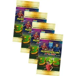 Panini Fifa 365 Karten 2025 - Trading Cards Sammelkarten - 4 Booster
