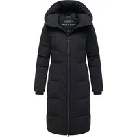 Navahoo Damen Wintermantel - warmer Steppmantel mit 2-Wege Reißverschluss - Funktionsjacken, wind- und wasserabweisend, mit kuscheligem Fleece-Futter und taillierter Silhouette für stilvollen Winterkomfort.