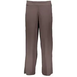 STREET ONE Damen A379432 Wide Leg Jersey-Hose, Nomad Brown, 36W / 26L - Damen-Hosen: Bequeme Sommerhose im Loose Fit mit elastischem Bund und seitlichen Taschen für optimalen Tragekomfort.