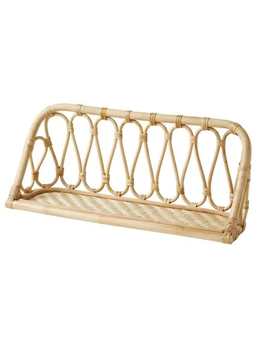 vertbaudet Wandregal aus Rattan in beige von vertbaudet