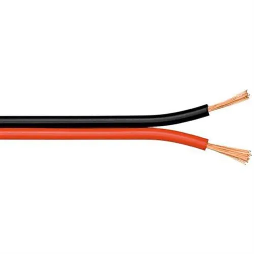 Goobay Lautsprecherkabel 100m Spule 2x0,75mm² CU rot/schwarz # 15083