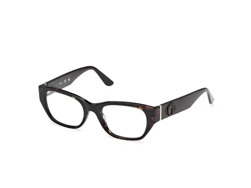 GUESS GU50304 052 Dark Havana 52/18/140 - Gafas para mujer von GUESS