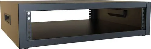 Produktbild Hammond Electronics RCBS1900317BK1 19 Zoll Baugruppenträger 445 x 533 x 140 Stahl Schwarz 1St.