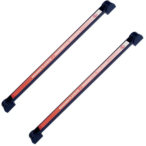 Extra starke MAGNETLEISTE Magnetschiene mit Befestigungsmaterial 460 mm 2 x