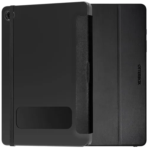 Otterbox React Folio Case für Samsung Galaxy Tab A9+ - Robustes Tablet-Cover in Schwarz, bietet optimalen Schutz und ein elegantes Design für dein Samsung Galaxy Tab A9+.