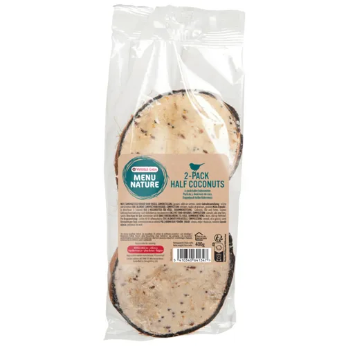Versele - Menu Nature - Doppelpack halbe Kokosnuss - 400g