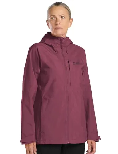 Jack Wolfskin Tempest 2L Jacket W raisin (5114) XL von Jack Wolfskin
