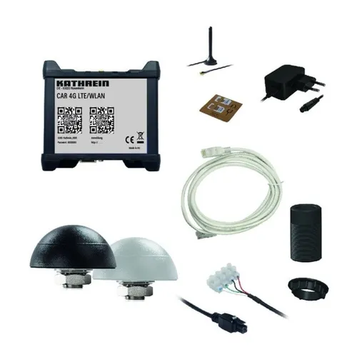 Kathrein CAR 4G LTE/WLAN ws WiFi Router-Set Antenne WLAN Caravan Internetantenne