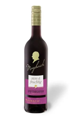 Maybach Rotwein Spätburgunder süß 0,75 L