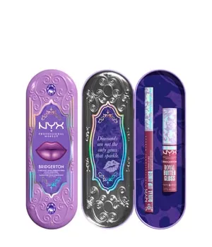 NYX Professional Makeup Bridgerton Royal Treasures Lip Kit 02 Lippen Make-up Set 1 Stk Nr. BRLK02 - Shimmering Amethyst