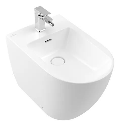 Stand-Bidet „Subway 3.0“ in Stone White von Villeroy & Boch