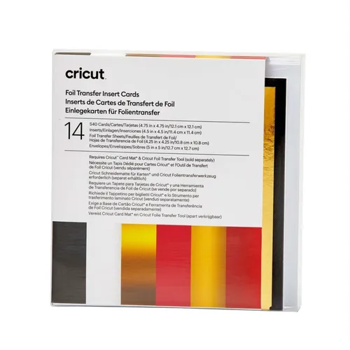 Cricut Insert Cards FOIL Royal Flush S40 Kartenset