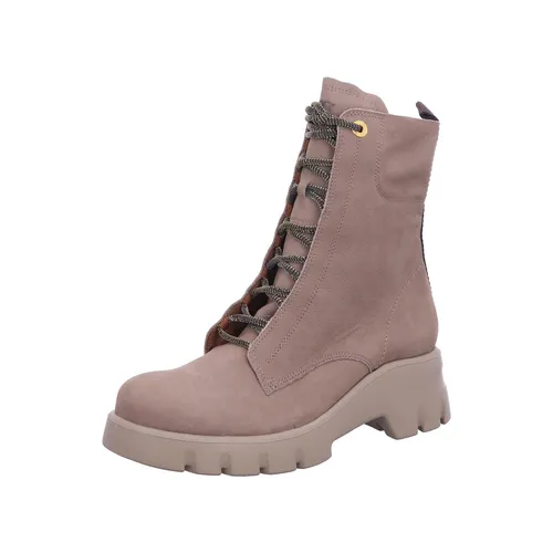 Paul Green Leder-Stiefeletten in Hellbraun, Größe 40,5 von Paul Green