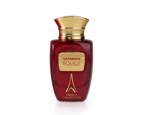 Al Haramain Rouge French Collection Eau de Parfum unisex 100 ml - Herrendüfte - Exquisites Eau de Parfum mit einer einzigartigen Mischung aus blumigen und holzigen Noten für ein unvergessliches Dufterlebnis, das den ganzen Tag anhält.