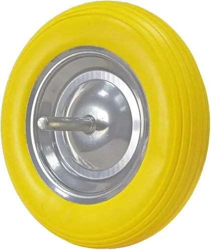 Wolfpack Schubkarrenreifen Gelb – 370 mm von WOLFPACK