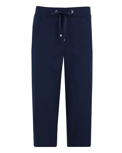 hajo 3/4 Hose Premium Komfort Marine 42 - Damen-Hosen mit elastischem Komfort-Schlupfbund und hautfreundlichem Material, perfekt für lässige Freizeitlooks.